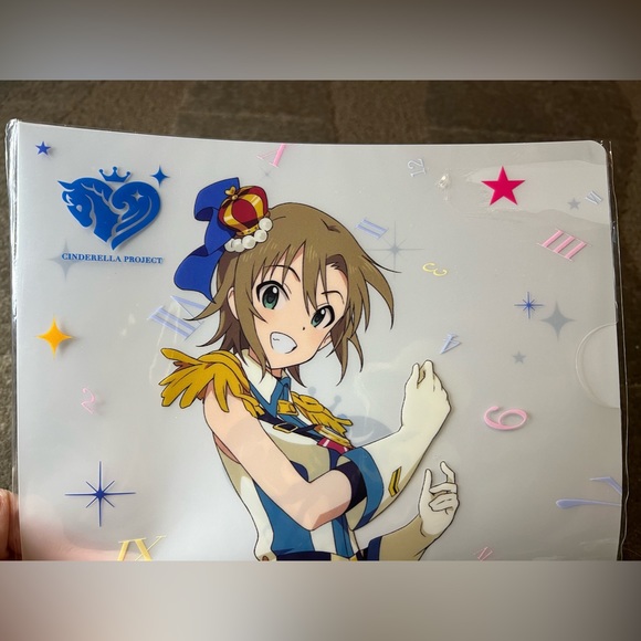 THE iDOLM@STER / Idolmaster Cinderella Girls Clear File Folder Anime Riina Tada - Picture 3 of 7